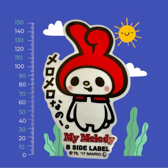 My Melody & Kuromi Kawaii Sanrio Collectible Sticker Set Japan NEW Free Shipping - Picture 9 of 10